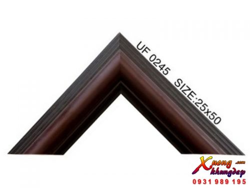 Khung Tranh Composite Đẹp Màu Nâu Đen