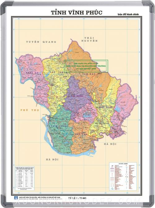 Khung bản đồ màu trắng góc xám đẹp