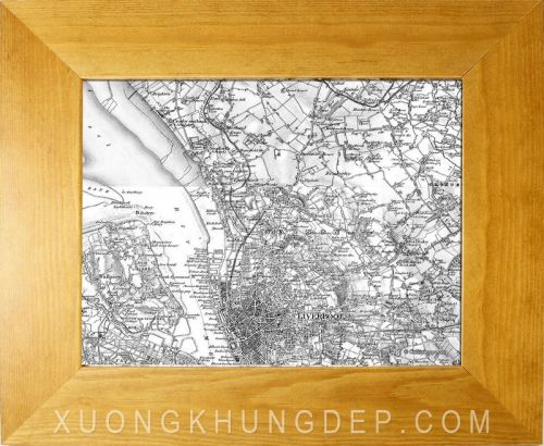 Khung bản đồ trơn đơn giản