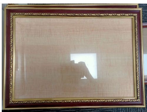 Khung bằng khen ,giấy khen 3707 NÂU