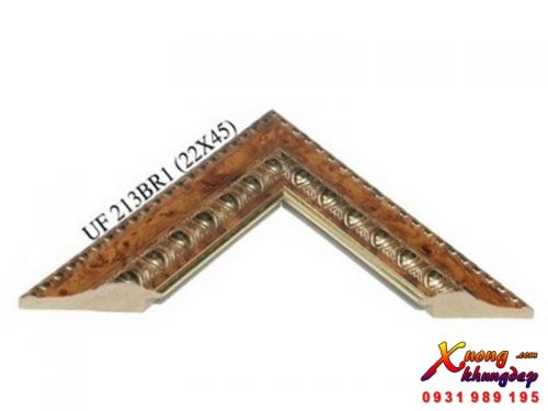 Khung Tranh Composite Kiểu Cổ Điển Màu Gỗ