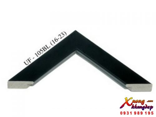 Khung Tranh Composite Màu Đen Trơn Hiện Đại