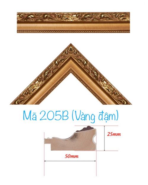 Khung tranh gỗ cao cấp 