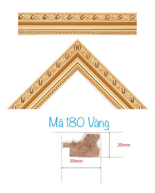 Khung tranh gỗ cao cấp 