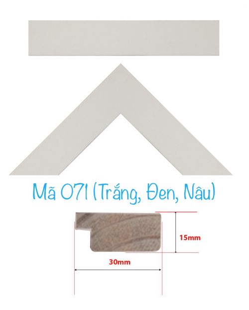 Khung tranh gỗ cao cấp 