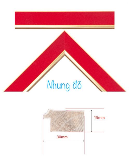 Khung tranh gỗ cao cấp 