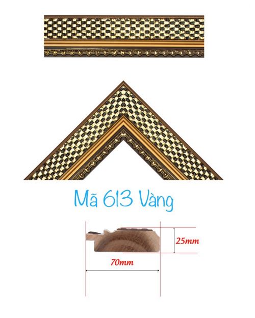 Khung tranh gỗ cao cấp