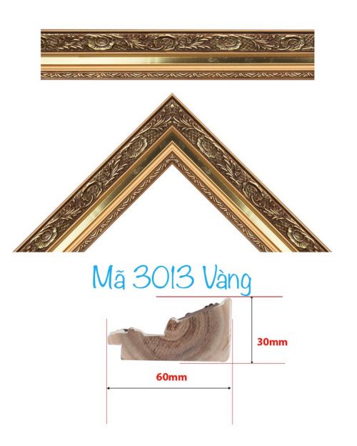 Khung tranh gỗ cao cấp 