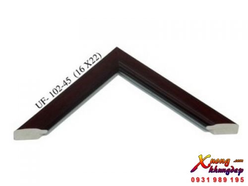 Mẫu Khung Tranh Composite Màu Nâu