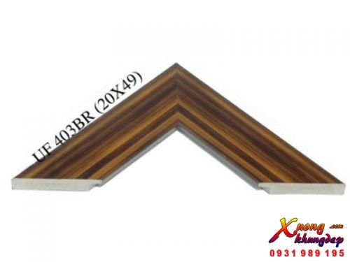 Mẫu Khung Tranh Đẹp Gỗ Composite Màu Nâu Vàng