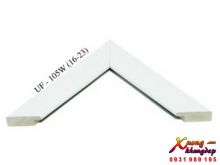 Khung Tranh Composite Màu Trắng Trơn Hiện Đại