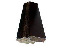Khung Tranh Thẳng Cong Kết Hợp Màu Nâu Đen