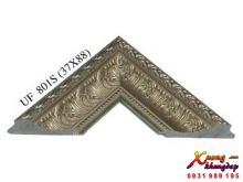Khung Tranh Thiết Kế Cổ Điển Gỗ Composite Màu Vàng Đồng