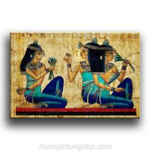 Tranh In Canvas Những Cô Gái Da Đỏ