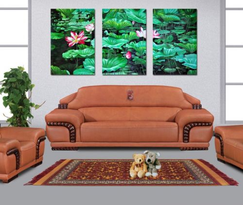 Tranh In Ao Sen Trong Đêm Bộ 3 Bức