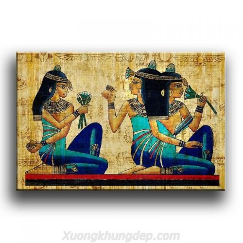 Tranh In Canvas Những Cô Gái Da Đỏ